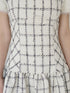 Étoile Check tweed ワンピース